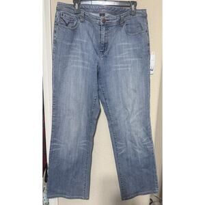 Venezia Denim Jeans womens 16 Tall Wide Leg Flare Vintage Y2K 90s